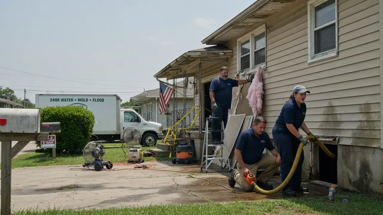 Water Damage Repair in Savanna, OK near me